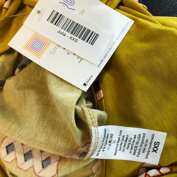 LULAROE Causal Dress NEW with tags Julia Academia Preppy Pencil Style Work - Picture 2 of 8